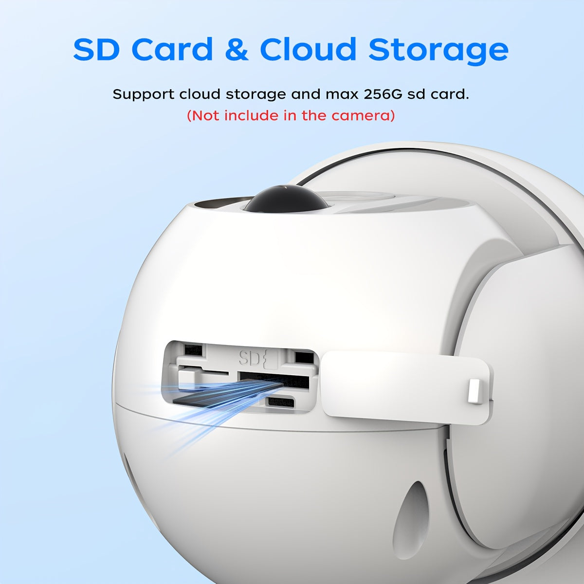 JOOAN Outdoor Solar Wireless Security Camera with 2G/3G/4G, Full HD Night Vision, Motion Tracking Alert, IPX6, Battery, 1296p Resolution, 2-Way Audio, Solar Charging, For Villa, Farm, Farm Surveillance, Modern Surveillance, D - The Superior Findings Depot