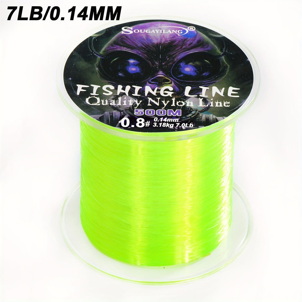 Sougayilang 500m/547yds Fishing Line, Wear-resistant Nylon Line, Fishing Accessories - The Superior Findings Depot