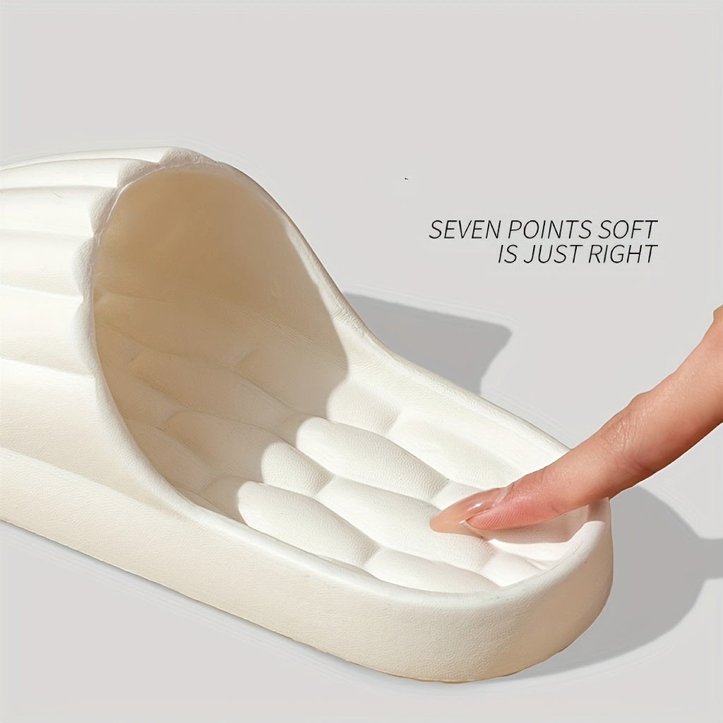 [Soft EVA Slippers] Soft Comfortable Women's EVA Slide Slippers | Non-Slip Indoor/Outdoor House Shoes with Rounded Toe, Washable All-Season Design, Multi-Color Options, Minimalist Slipper, Durable Sole, Cushioned Insole - The Superior Findings Depot