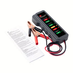 BM310 12V Car Battery & Alternator Tester with 6-LED Diagnostic System,, Reverse, Portable Auto Battery Test Tool for, Motorcycles, SUVs, Trucks, Boats, RVs, forklifts, Hybrid Vehicles (Hardwired/- - The Superior Findings Depot