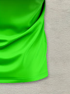 Men's Short Sleeve T-Shirt with Bold "JESUS THE WAY TRUTH LIFE" Print - Green & White Gradient Casual Round Neck Tee, Machine Washable Regular Fit Religious Graphic Top - The Superior Findings Depot