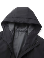 Ijazi Lamadoda Eline-K-Way Hooded - Izingubo Zangaphandle Ezilula Zasentwasahlobo Zasekwindla