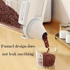 Airtight Food Storage Container with Lid - Leakproof, Moisture-Proof Kitchen Organizer for Grains, Nuts, Flour & Rice - Durable PE Material - The Superior Findings Depot