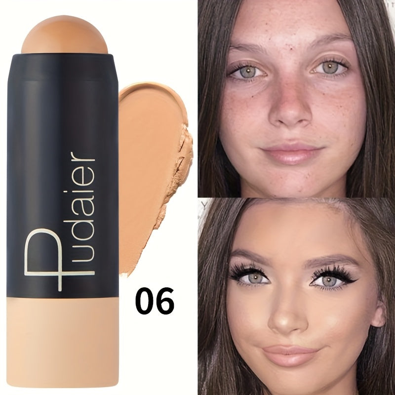 Waterproof Foundation Stick, Concealer Stick, Long-lasting Coverage, Waterproof and Sweat-proof, Suitable for Various Daily Makeup Looks - The Superior Findings Depot