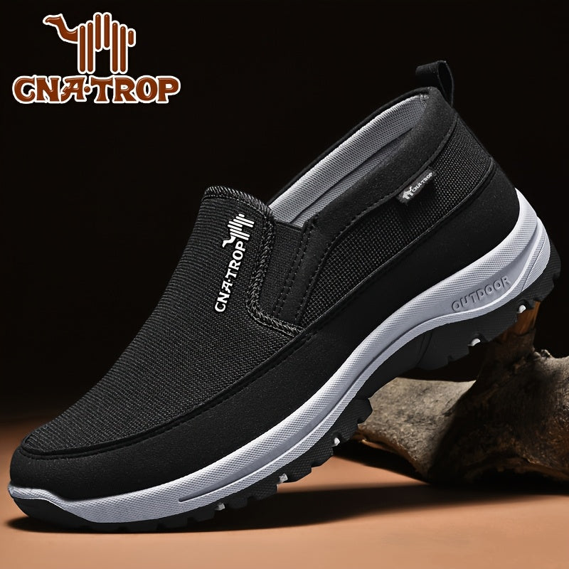 Men's Classic Solid Loafer Shoes: Lightweight, Breathable, Anti-Skid Slip-On Shoes For Outdoor Activities! - The Superior Findings Depot