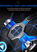 Silvery Carved Wired Mouse for E-Sports Gaming, Silent and Sound Chicken-Eating Mouse Macro for Desktops and Laptops - The Superior Findings Depot