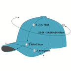 1pc Men's British PU Leather Baseball Cap Adjustable Breathable Casual Hat Spring/Summer/Autumn/Winter Hat Christmas Gift - The Superior Findings Depot
