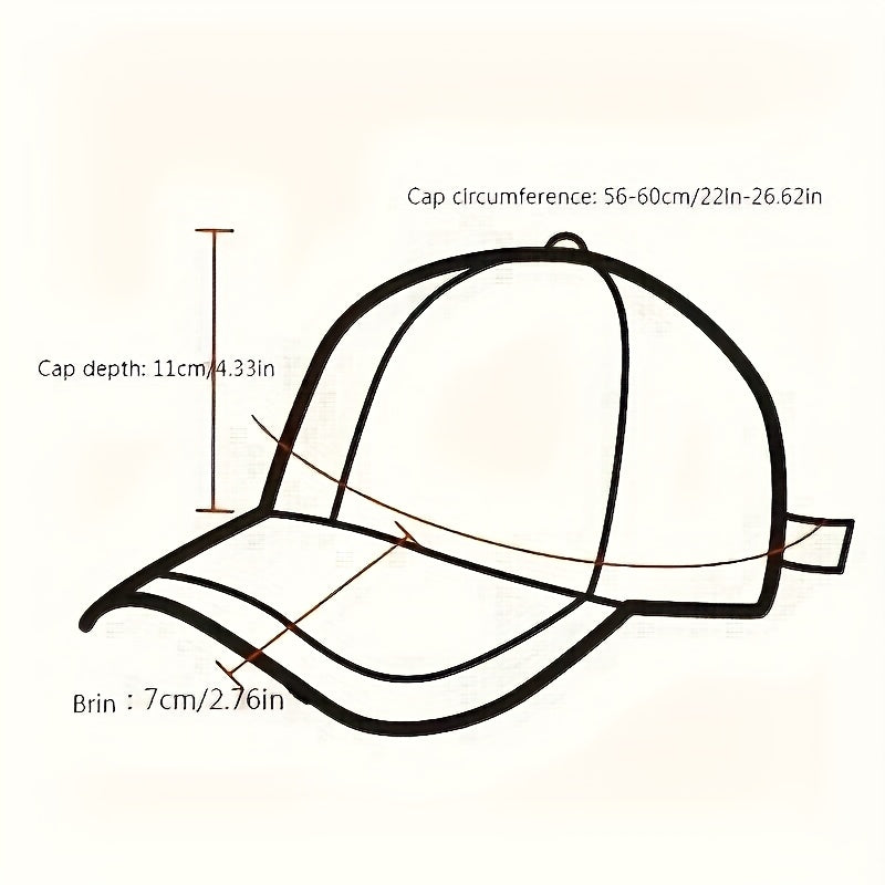Set of 5 Men'S Baseball Caps Designed for Sun Protection, Featuring Extended Brims Suitable for Fishing - The Superior Findings Depot