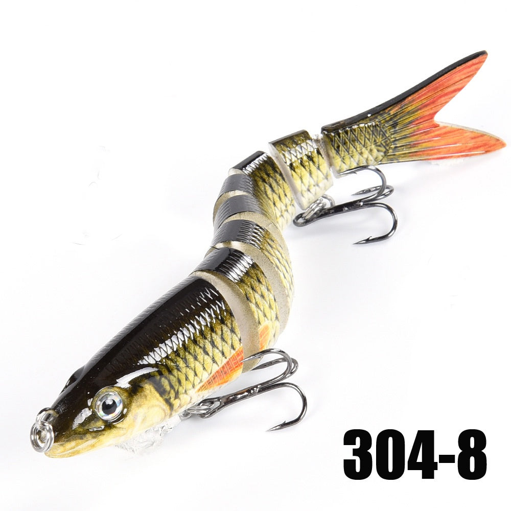 Fishing Lures Multi Jointed Swimbait Crankbait Slow Sinking Bionic Artificial Bait Freshwater Saltwater Trout Bass Fishing Accessories 20g 0.7oz/13.5cm 5.31inch, Trout Lure, Lifelike Bait, Crankbait Design, Precisioncrafted L - The Superior Findings Depot