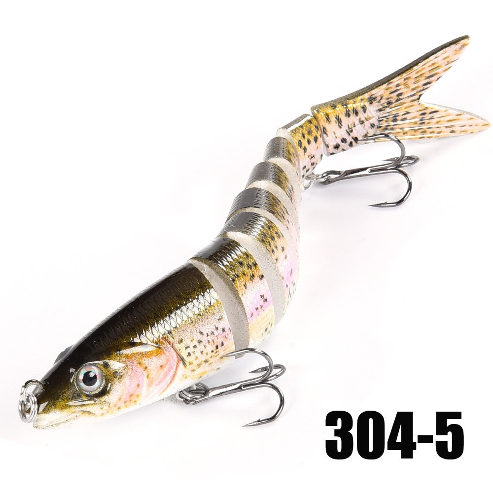 Fishing Lures Multi Jointed Swimbait Crankbait Slow Sinking Bionic Artificial Bait Freshwater Saltwater Trout Bass Fishing Accessories 20g 0.7oz/13.5cm 5.31inch, Trout Lure, Lifelike Bait, Crankbait Design, Precisioncrafted L - The Superior Findings Depot