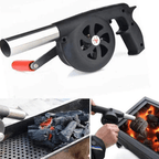 Portable Hand-Operated Blower For BBQ, Camping, And Fire Making - Efficient And Easy-to-Use Stove Accessory Christmas Gift - The Superior Findings Depot
