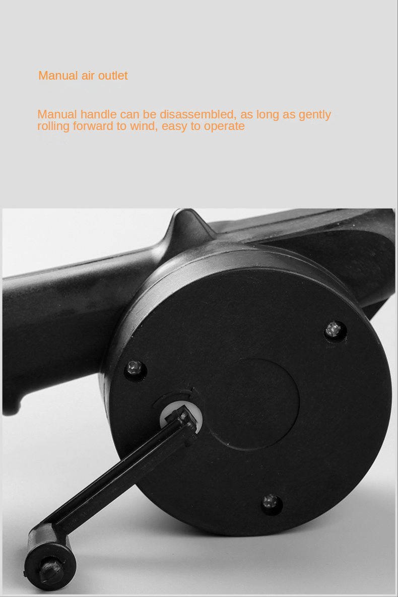 Portable Hand-Operated Blower For BBQ, Camping, And Fire Making - Efficient And Easy-to-Use Stove Accessory Christmas Gift - The Superior Findings Depot