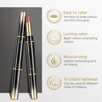 1pc 16 Color New Double Ended Nude Lasting Matte Waterproof Lipliner and Lipstick Pencils - The Superior Findings Depot