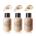 Lightweight Small Mini Bottle Liquid Concealer - Full Coverage For Acne, Dark Circles, And Blemishes, Travel Size - The Superior Findings Depot