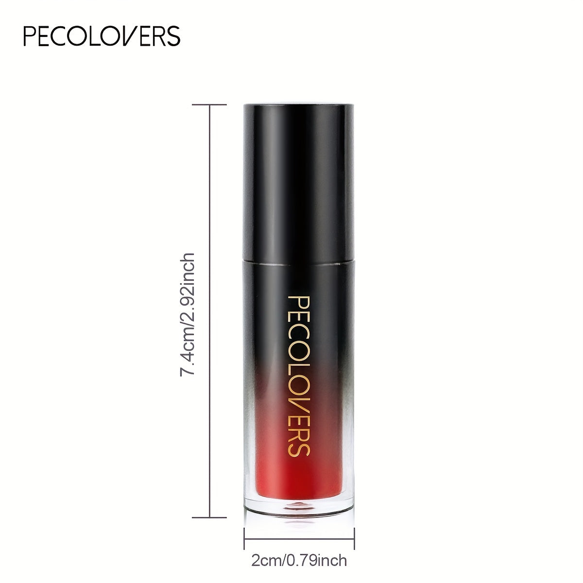 PECOLOVERS Matte Velvet Liquid Lipstick - 18 Colors, Long-Lasting Satin Finish, Creamy Formula for All Light Beige Types, Perfect for Christmas & Everyday Makeup, Everyday Makeup, Sleek Tube Design, Smooth Application - The Superior Findings Depot