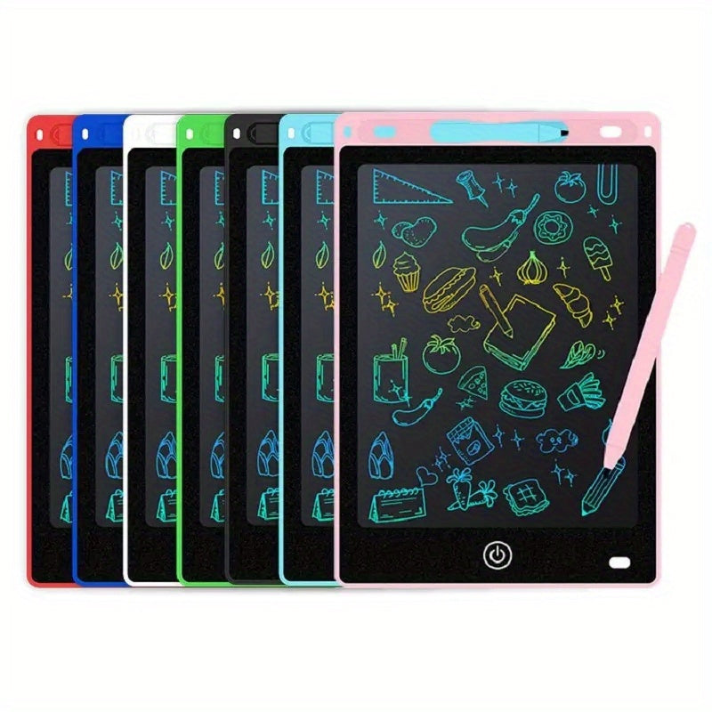 LCD Writing Tablet, Colorful Screen Graffiti Board Drawing Pad, Writing Board, Educational Christmas Birth Day Gift, Learning Board, Halloween, Christmas, And Thanksgiving Day Gift - The Superior Findings Depot