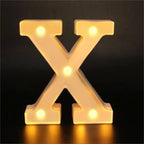 Charming 16cm LED Alphabet & Number Night Lights - Battery-Powered, Warm White Glow for Cozy Home Ambiance, Weddings, Birthdays, Christmas Decor - High-Quality, Easy to Install, Lights for Decoration - The Superior Findings Depot