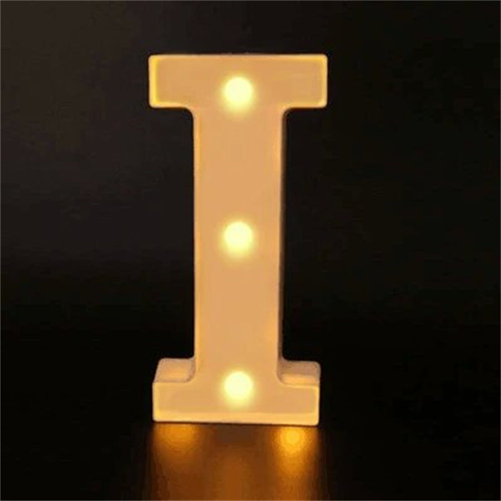 Charming 16cm LED Alphabet & Number Night Lights - Battery-Powered, Warm White Glow for Cozy Home Ambiance, Weddings, Birthdays, Christmas Decor - High-Quality, Easy to Install, Lights for Decoration - The Superior Findings Depot