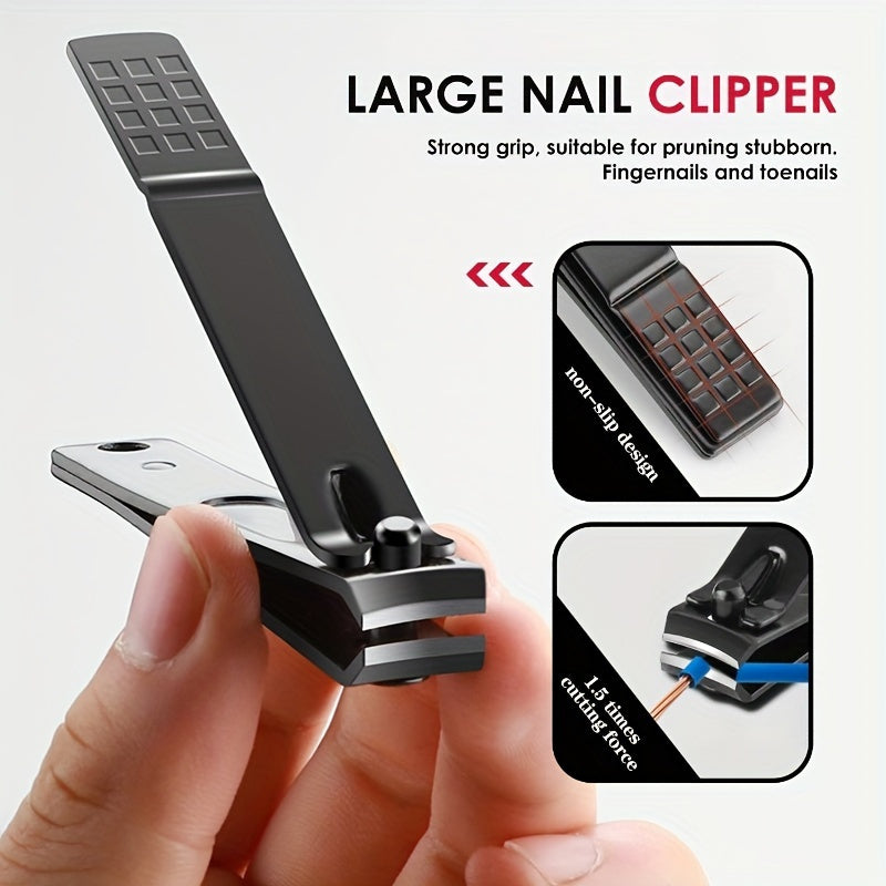 A Set of Nail Clippers And Grooming Tools with 8/15/24pcs, Includes a Portable Travel Case, Clippers, And Scissors, a Professional Foot Nail Trimming Kit, And a Travel Grooming Tool Set. - The Superior Findings Depot