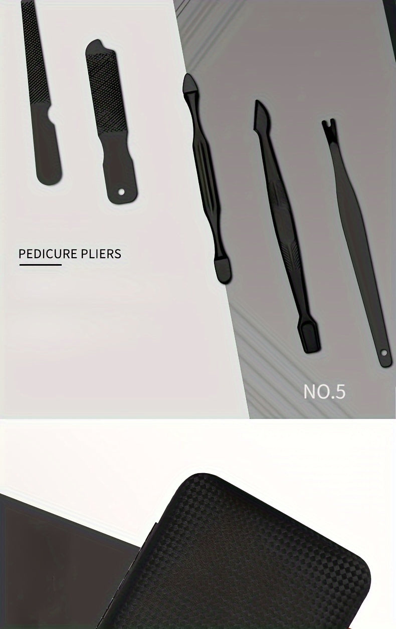 A Set of Nail Clippers And Grooming Tools with 8/15/24pcs, Includes a Portable Travel Case, Clippers, And Scissors, a Professional Foot Nail Trimming Kit, And a Travel Grooming Tool Set. - The Superior Findings Depot