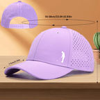 [Ideal Gift] 1pc Men's Quick-Dry Golf Cap with Perforated Mesh Back & Golf Swing Design - Breathable Trucker Hat, Lightweight All-Weather Golf Hat for Golfers, Casual Outfits - Available In, Navy, Olive, Brown, Green, Red, -