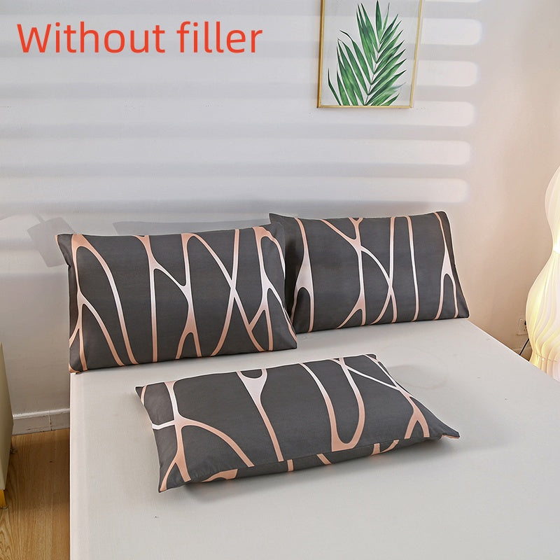 3pcs 100% Polyester Brushed Bedding Set, Floral Plant Print, Duvet Cover with 2 Pillowcases, Zipper Closure, Breathable, Machine Washable, Home Hotel Bedding Kit - The Superior Findings Depot