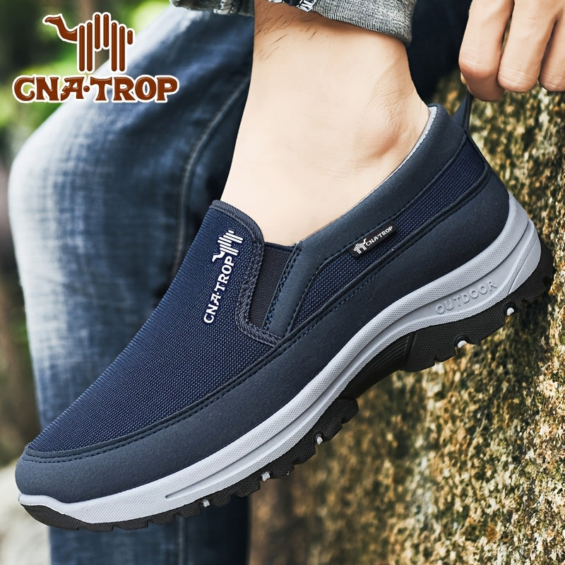 Men's Classic Solid Loafer Shoes: Lightweight, Breathable, Anti-Skid Slip-On Shoes For Outdoor Activities! - The Superior Findings Depot