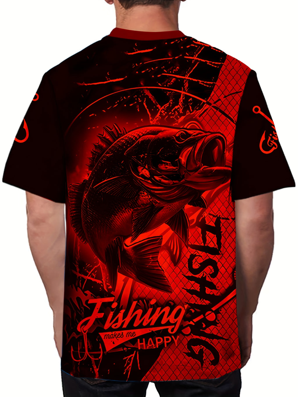 Ihembe Lenhlanzi Labesilisa Eliprintiwe Nge-3D | Lifanele Imisebenzi Yangaphandle Yasehlobo, Ukudoba, Nokugibela Ibhayisikili | Intamo Yabasebenzi, Ukulingana Okuvamile, Indwangu Elula Kancane