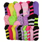 20pairs Random Color Teenager's Fashion Cute Pattern Low-cut Socks, Comfy & Breathable Soft & Elastic Thin Socks For Spring And Summer - The Superior Findings Depot