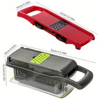 Vegetable Shredder Set - 6/16 Pieces Multifunctional Food Grater