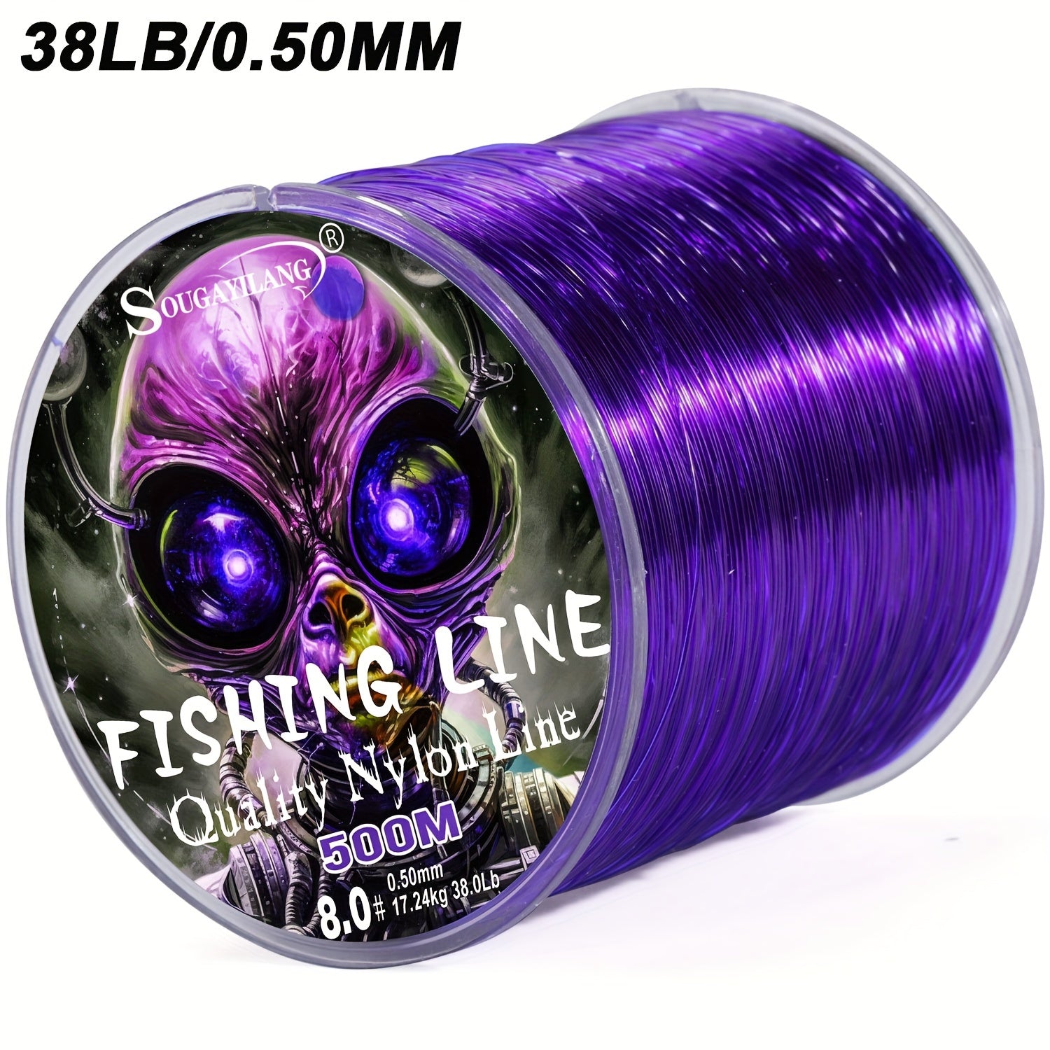 Sougayilang 500m/547yds Fishing Line, Wear-resistant Nylon Line, Fishing Accessories - The Superior Findings Depot