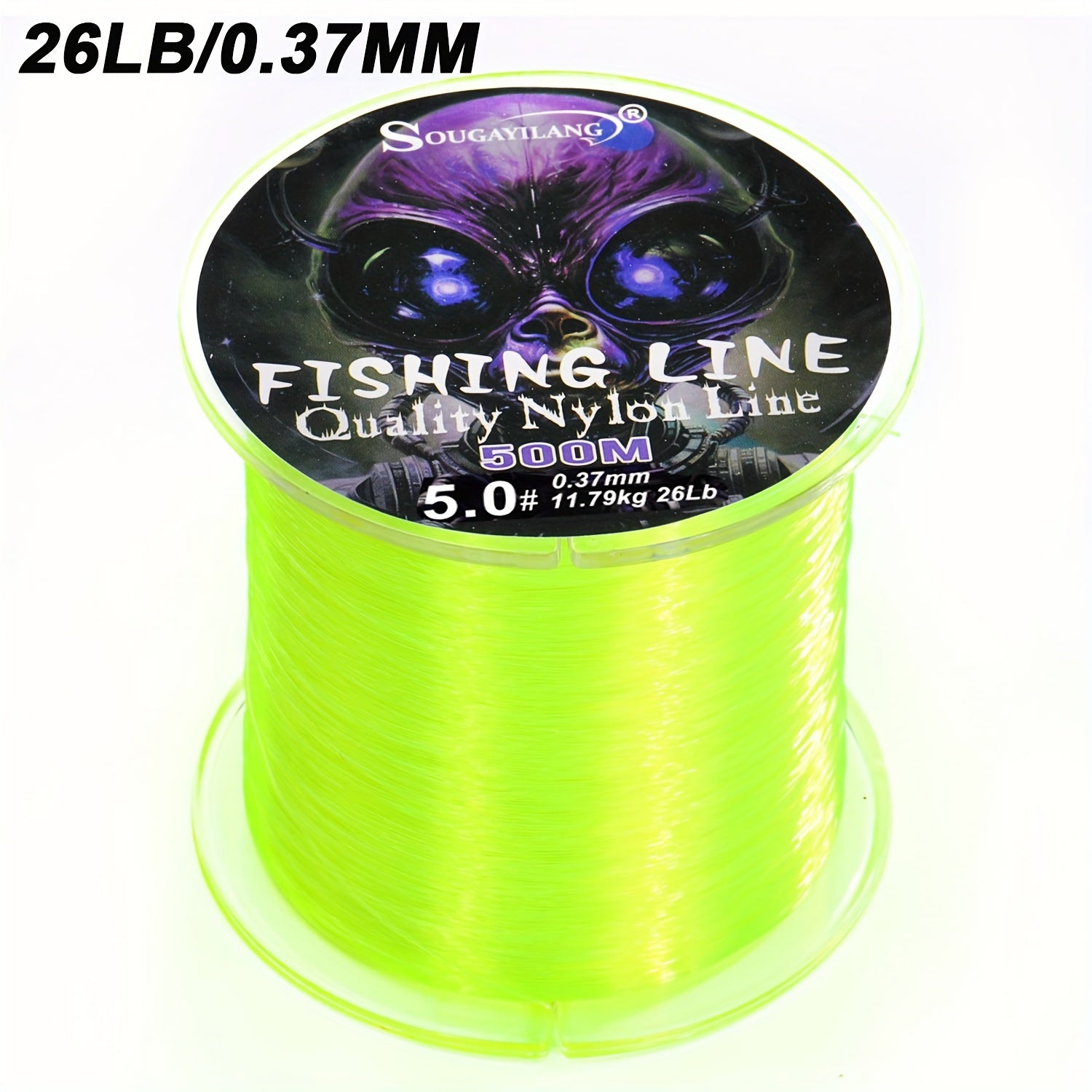 Sougayilang 500m/547yds Fishing Line, Wear-resistant Nylon Line, Fishing Accessories - The Superior Findings Depot
