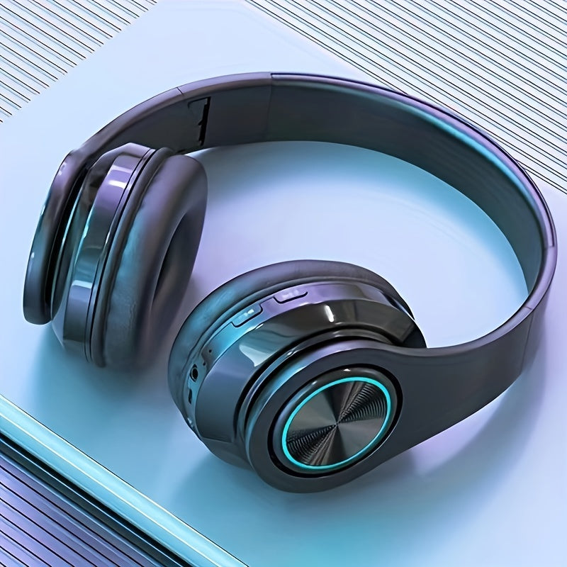 39 Luminous Wireless Headphones with Plug-in, Wired and Wireless Multifunctional Use - The Superior Findings Depot
