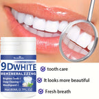 9D White Remineralizing Hydroxyapatite Tooth Powder, Tooth Whitening Powder, Deep Cleaning, Fresh Breath, Ideal for Oral Health & Hygiene Gift for Women Men, Breath Freshener, Toothpaste, Tooth Cleaning Powder for Daily Life - The Superior Findings Depot