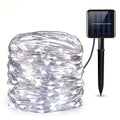 50/100/200/300LED Solar Copper Wire Lights - 8 Modes, Warm White/Cool White/Multicolor, High Quality Indoor/Outdoor String Lights with Solar Panel for Christmas, Weddings, Garden, Parties & Holidays, Solar Hanging Lights, Eve - The Superior Findings Depot