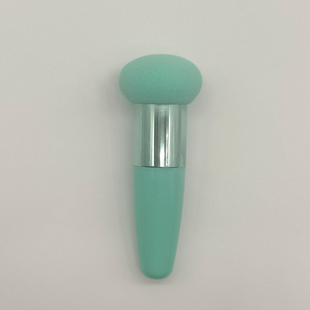 1pc Premium Mushroom-Shaped Foundation Makeup Sponge with Handle - Soft, Gentle, Unscented, NR Natural Latex, Easy to Clean, Perfect for Flawless Makeup Application - Beauty Blender Cosmetics - The Superior Findings Depot
