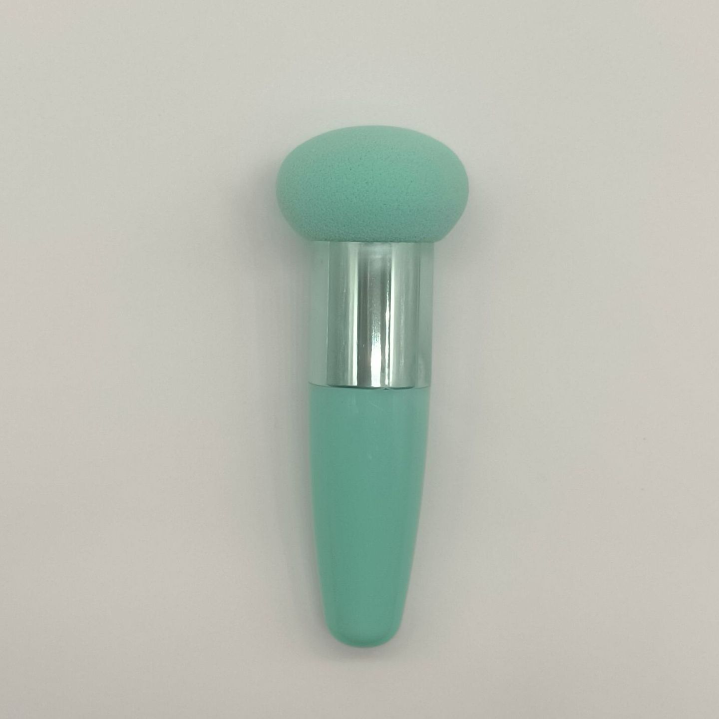 1pc Premium Mushroom-Shaped Foundation Makeup Sponge with Handle - Soft, Gentle, Unscented, NR Natural Latex, Easy to Clean, Perfect for Flawless Makeup Application - Beauty Blender Cosmetics - The Superior Findings Depot