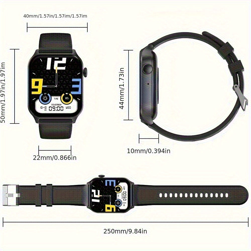 1pc Smart Watches for Women, 1.83'' Outdoor Digital Fitness Watch with Multi-Function for Fitness, Daily Use, Compatible with IOS & Android - The Superior Findings Depot