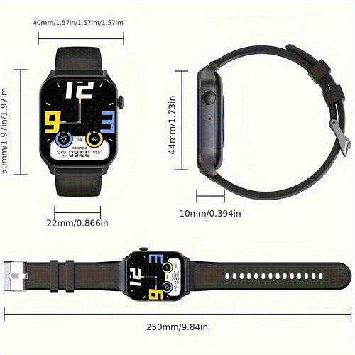 1pc Smart Watches for Women, 1.83'' Outdoor Digital Fitness Watch with Multi-Function for Fitness, Daily Use, Compatible with IOS & Android - The Superior Findings Depot