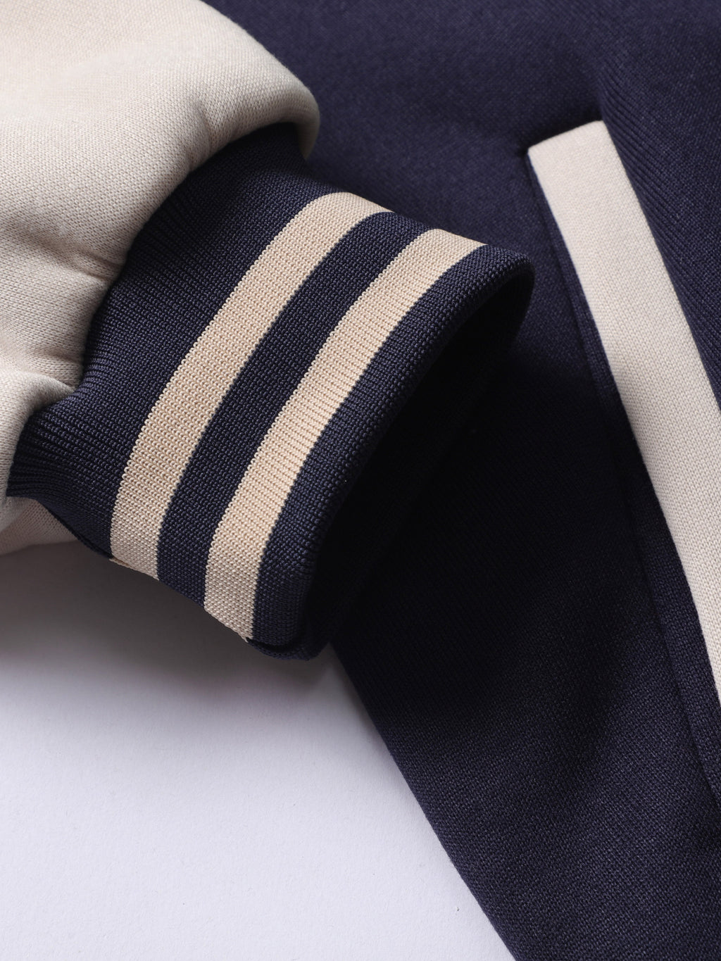 Warm Letter Print Star Pattern Embroidery Varsity Jacket, Men's Casual Color Block Button Up Jacket For Spring Fall School Baseball - The Superior Findings Depot