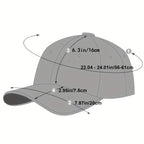 Embroidery Baseball Cap Hip Hop Unisex Dad Hats Lightweight Adjustable Sun Hat For Women & Men - The Superior Findings Depot