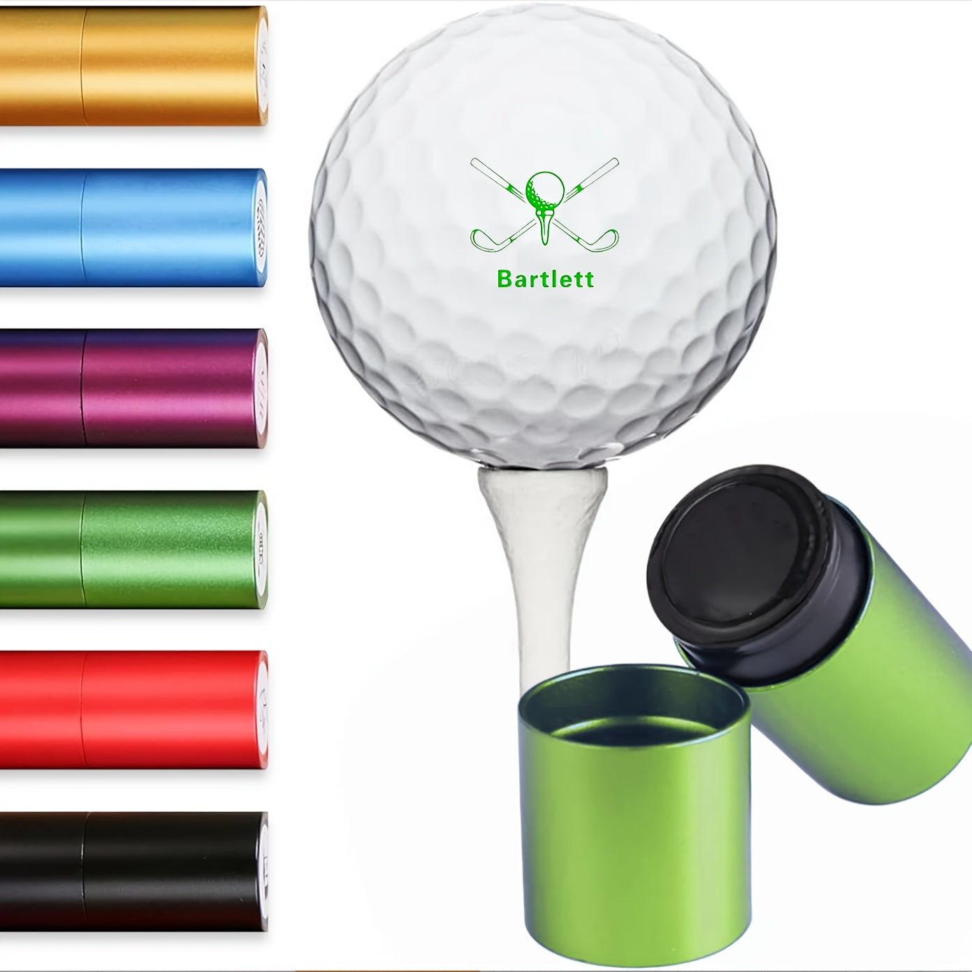 Reusable Golf Ball Marker - Numbered 1-9 & Lettered A-Z