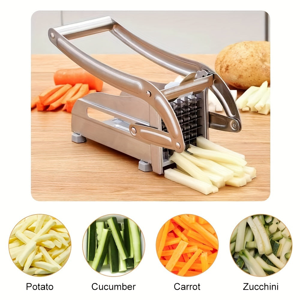 Stainless Steel Multifunctional Kitchen Cutter - Manual Vegetable Slicer