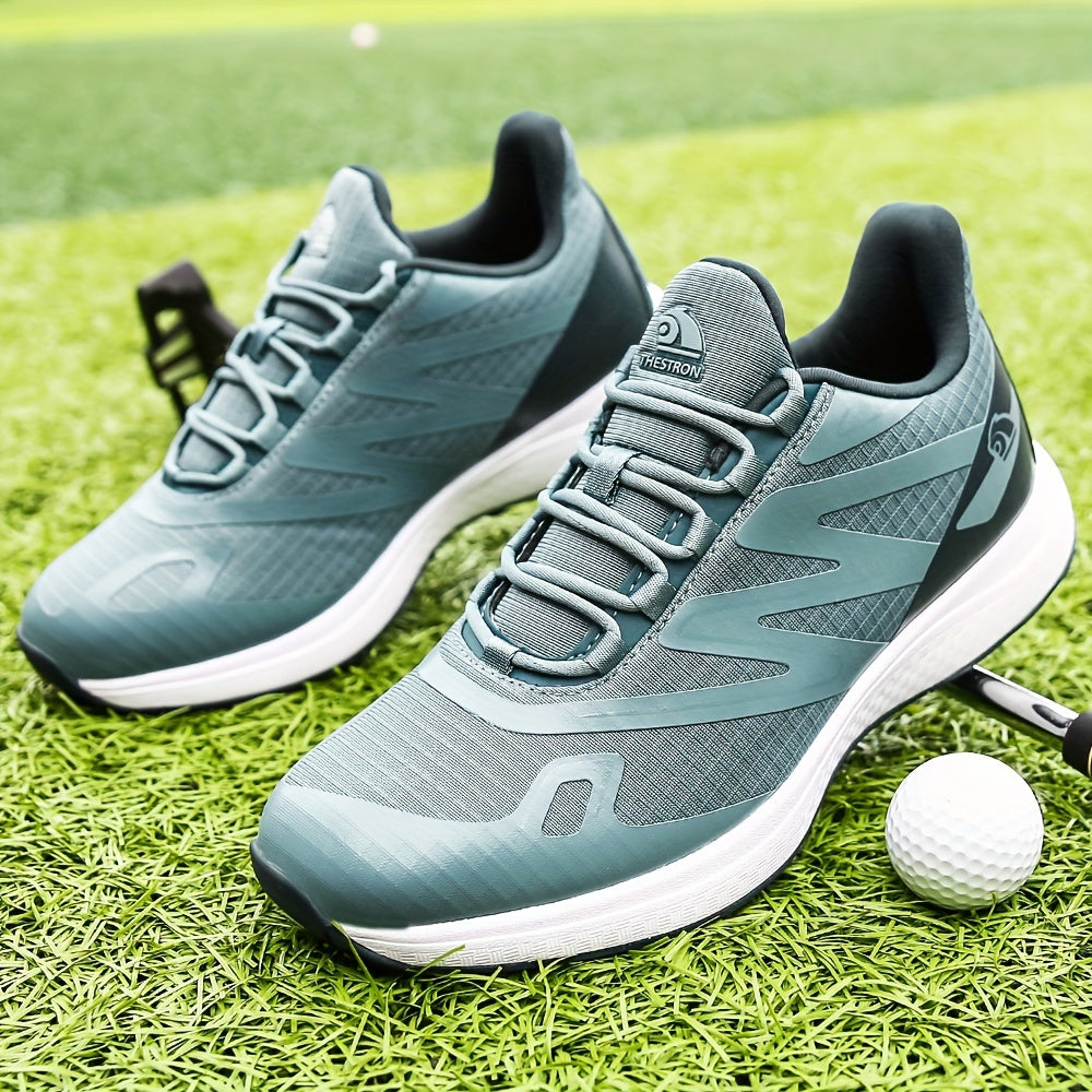 Men's Golf Shoes - Mesh Breathable Non-Slip Sneakers