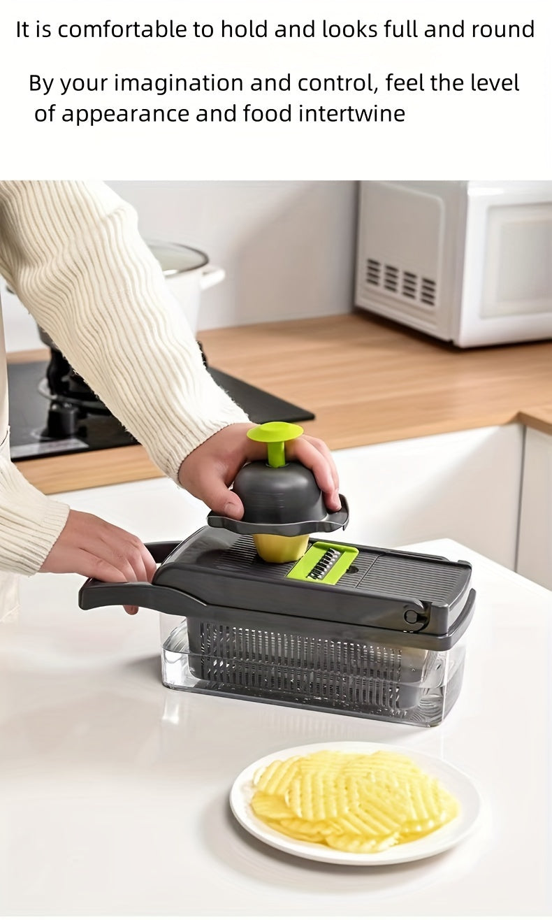 Vegetable Shredder Set - 6/16 Pieces Multifunctional Food Grater