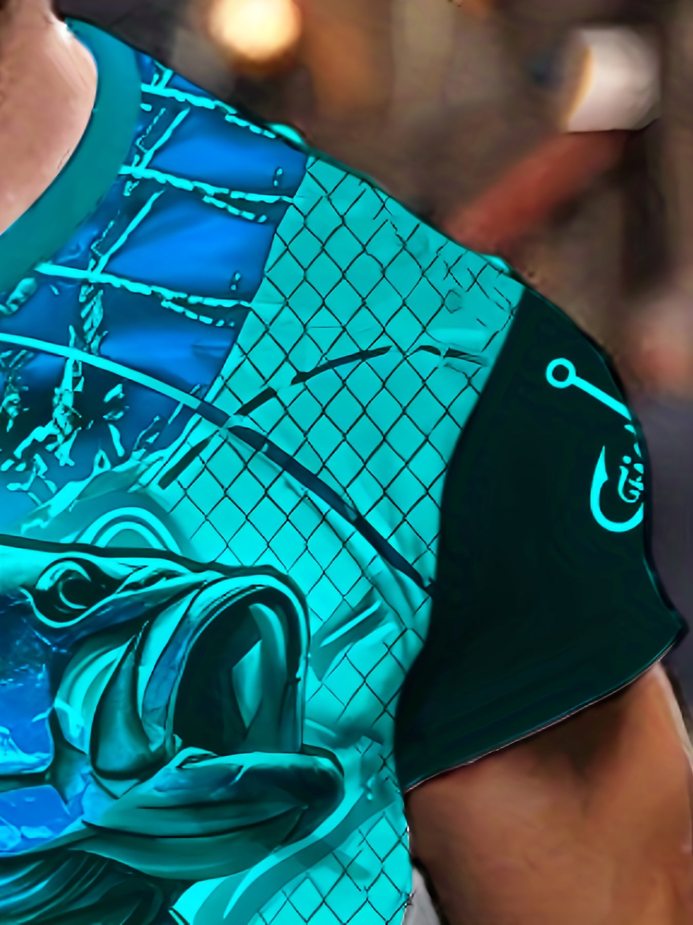 Ihembe Lenhlanzi Labesilisa Eliprintiwe Nge-3D | Lifanele Imisebenzi Yangaphandle Yasehlobo, Ukudoba, Nokugibela Ibhayisikili | Intamo Yabasebenzi, Ukulingana Okuvamile, Indwangu Elula Kancane