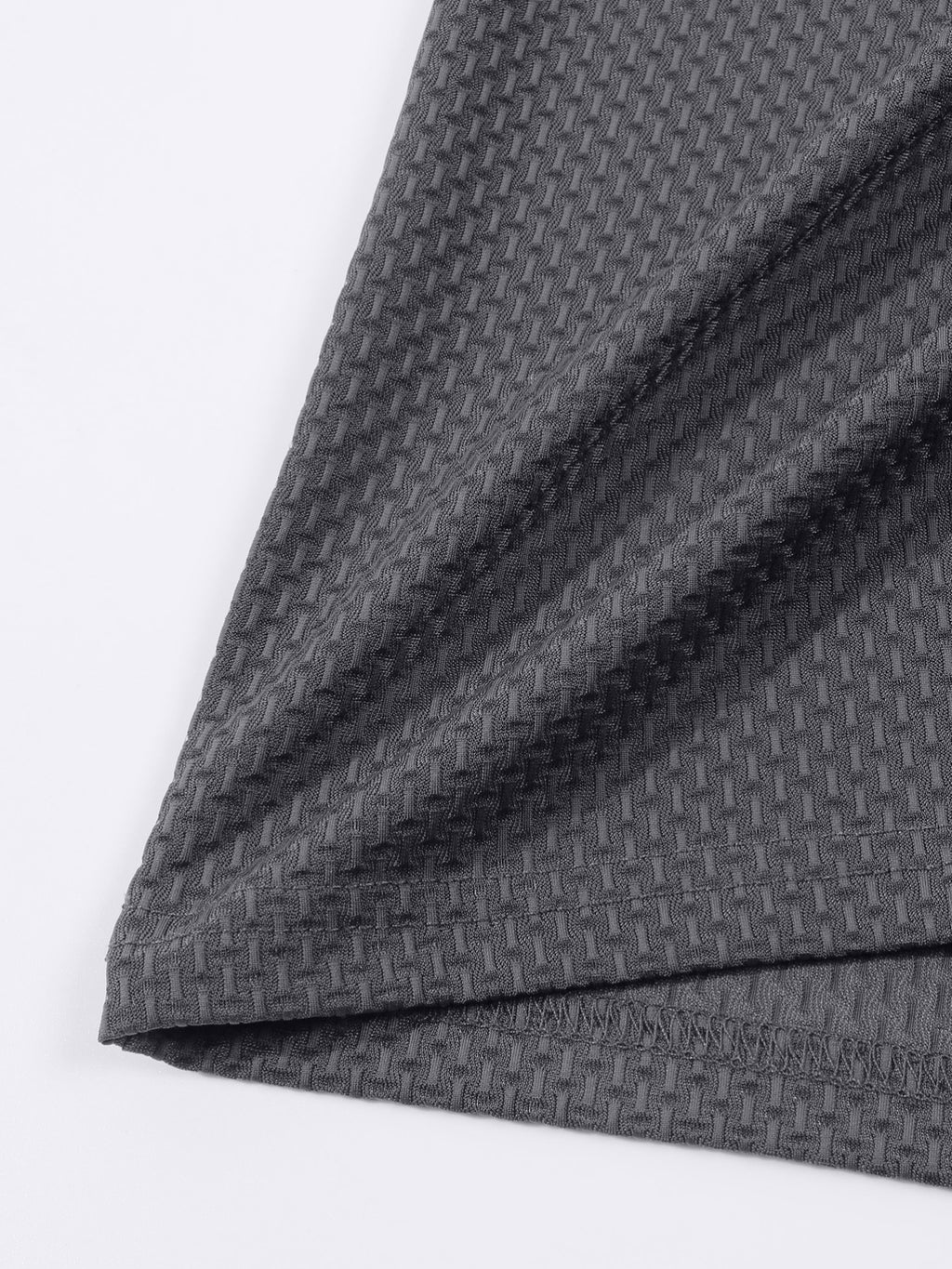 Men's Casual Golf Business Polo Shirt - Large Size Geometric Pattern