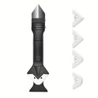 1pc 5 In 1 Caulk Remover Tools Kit, Grout Removal Tool, Sealant Finishing Tool, Glue Angle Scraper Tool For Window, Sink Renovations In Kitchens And Bathrooms - The Superior Findings Depot