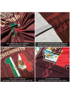 Ihembe Lamadoda Le-Polo Elikhethekile Legalofu - I-Flame Golf Ball Print