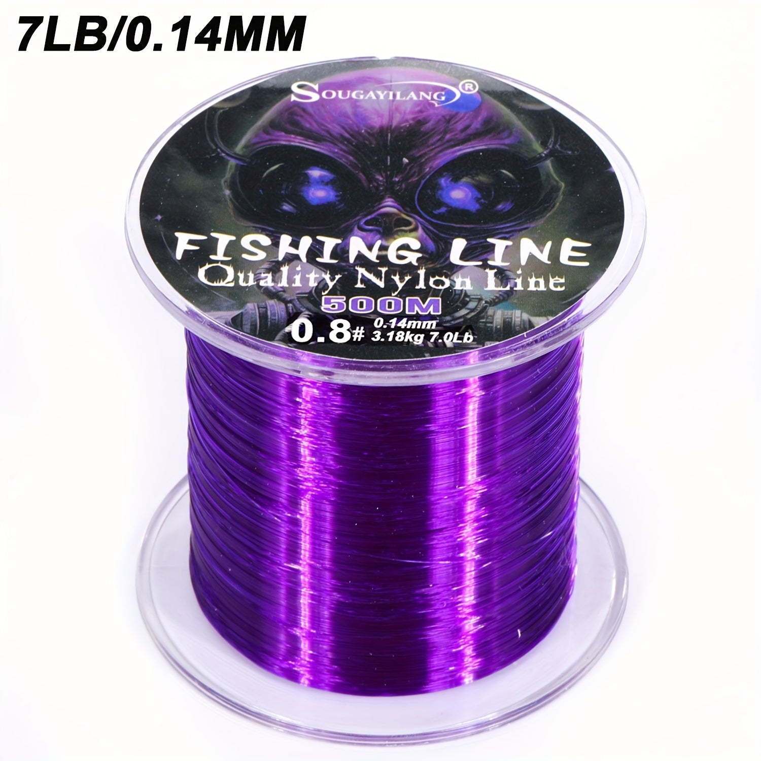 Sougayilang 500m/547yds Fishing Line, Wear-resistant Nylon Line, Fishing Accessories - The Superior Findings Depot